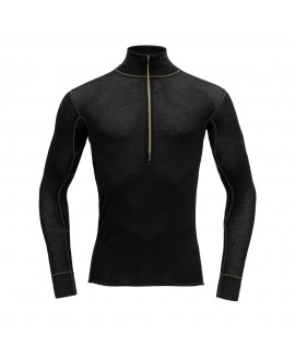 WOOL MESH MAN HALF ZIP - DEVOLD